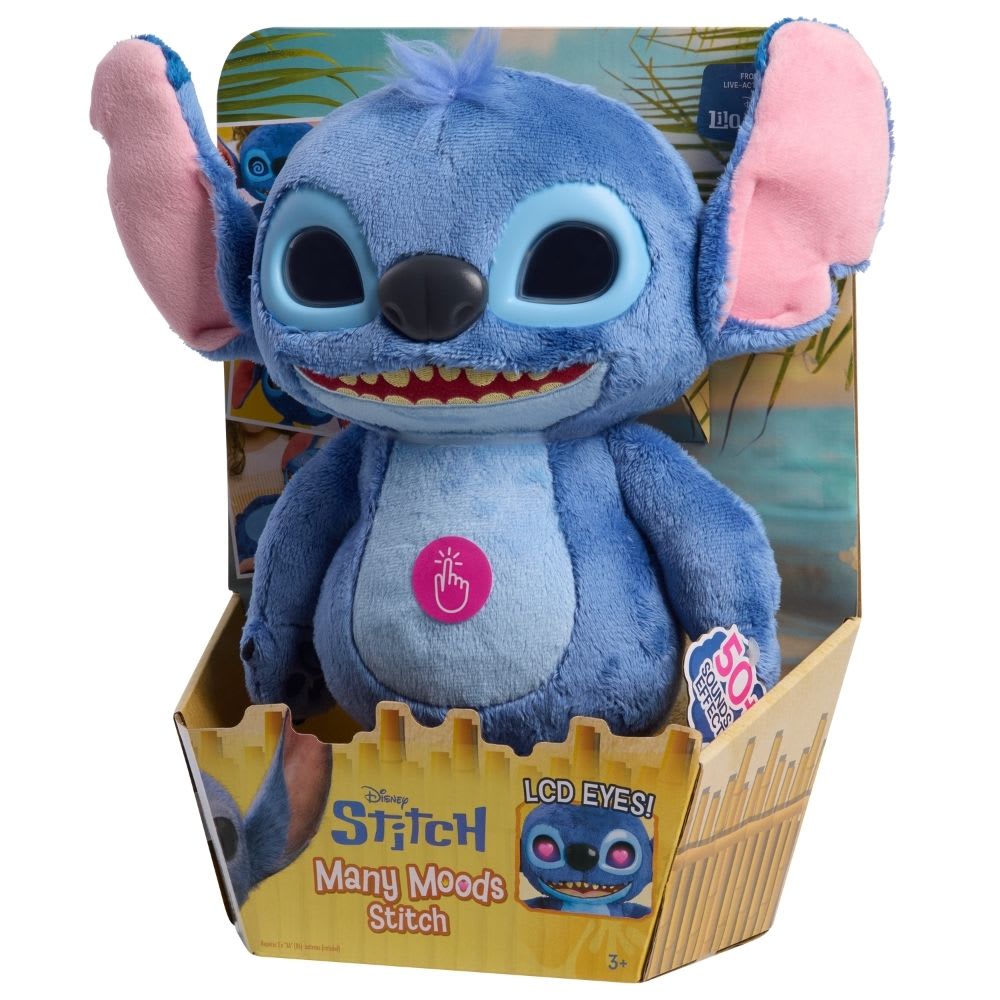 Peluche Interactivo Juguete Stitch La Pelicula con sonidos y luces 30 cm4