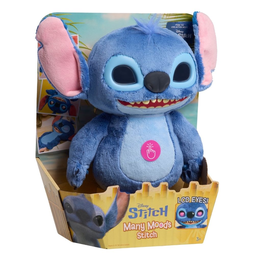 Peluche Interactivo Juguete Stitch La Pelicula con sonidos y luces 30 cm5