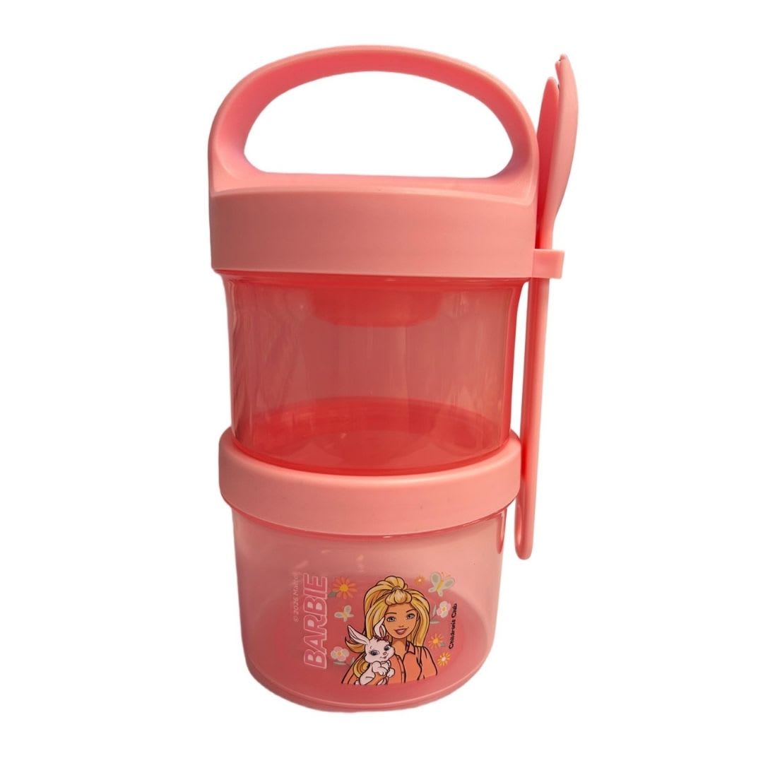Taper Snack Escolar Barbie y su Conejita 720 ML 0