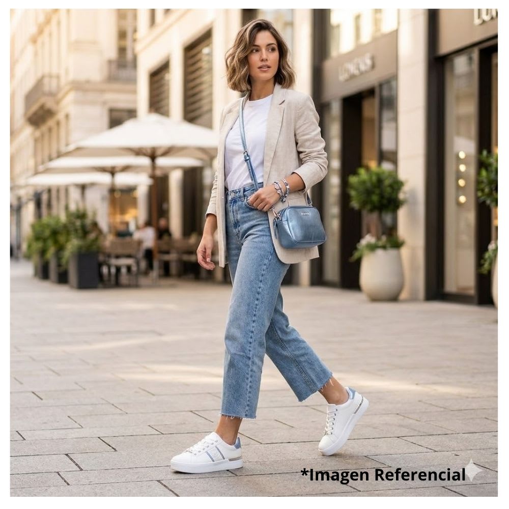 Zapatillas Mujer Stitch Blanco6