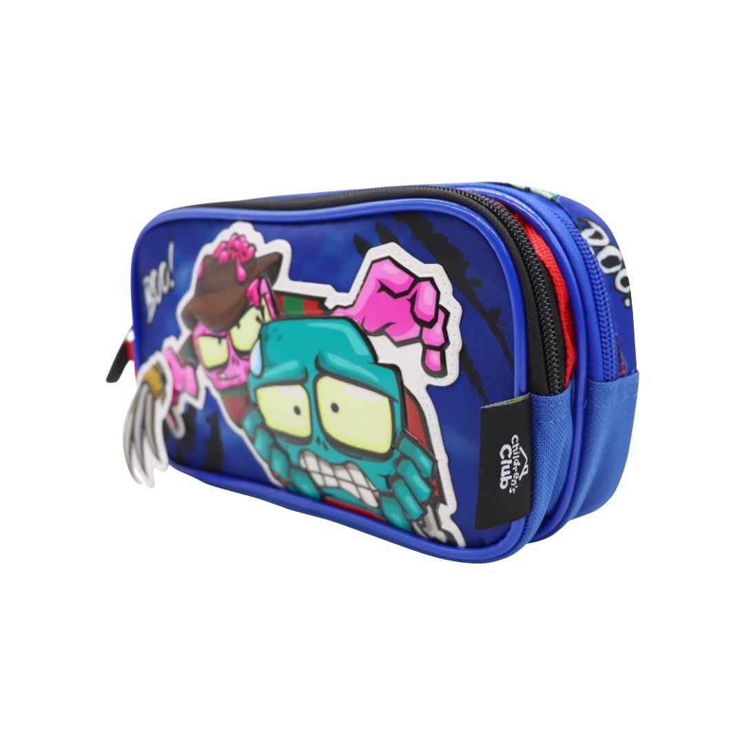 Cartuchera Oficio Ultra Zombies Azul2