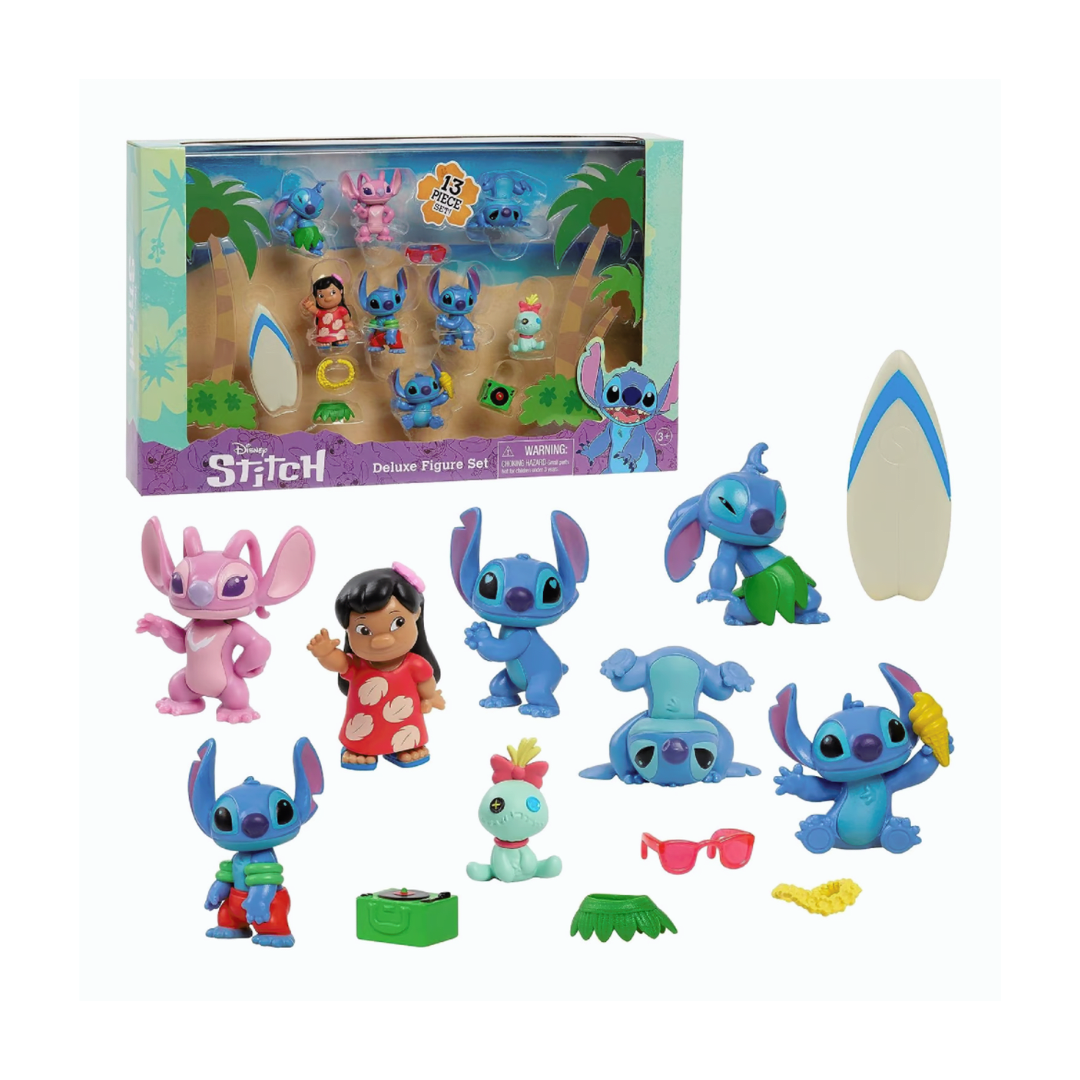 Lilo y Stitch Set de figuras Stitch 13 piezas 0