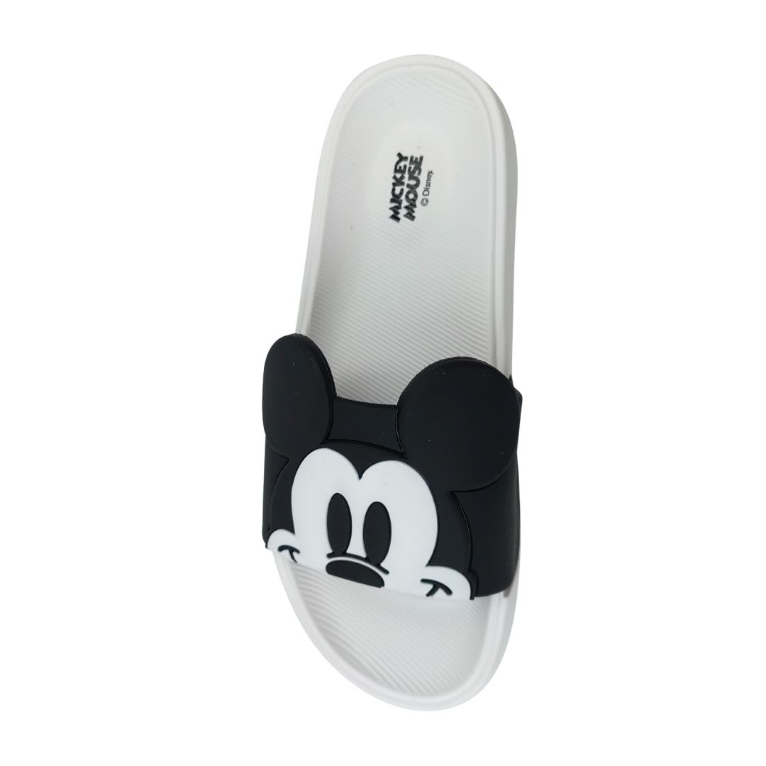 Sandalias Mujer Playeras Mickey Mouse Blanco2