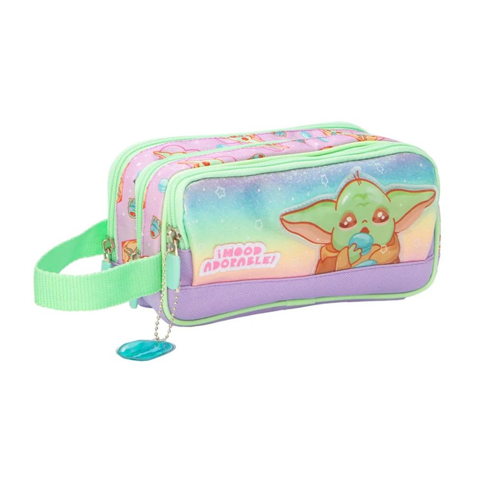 Cartuchera Escolar Baby Yoda Star Wars Niña3