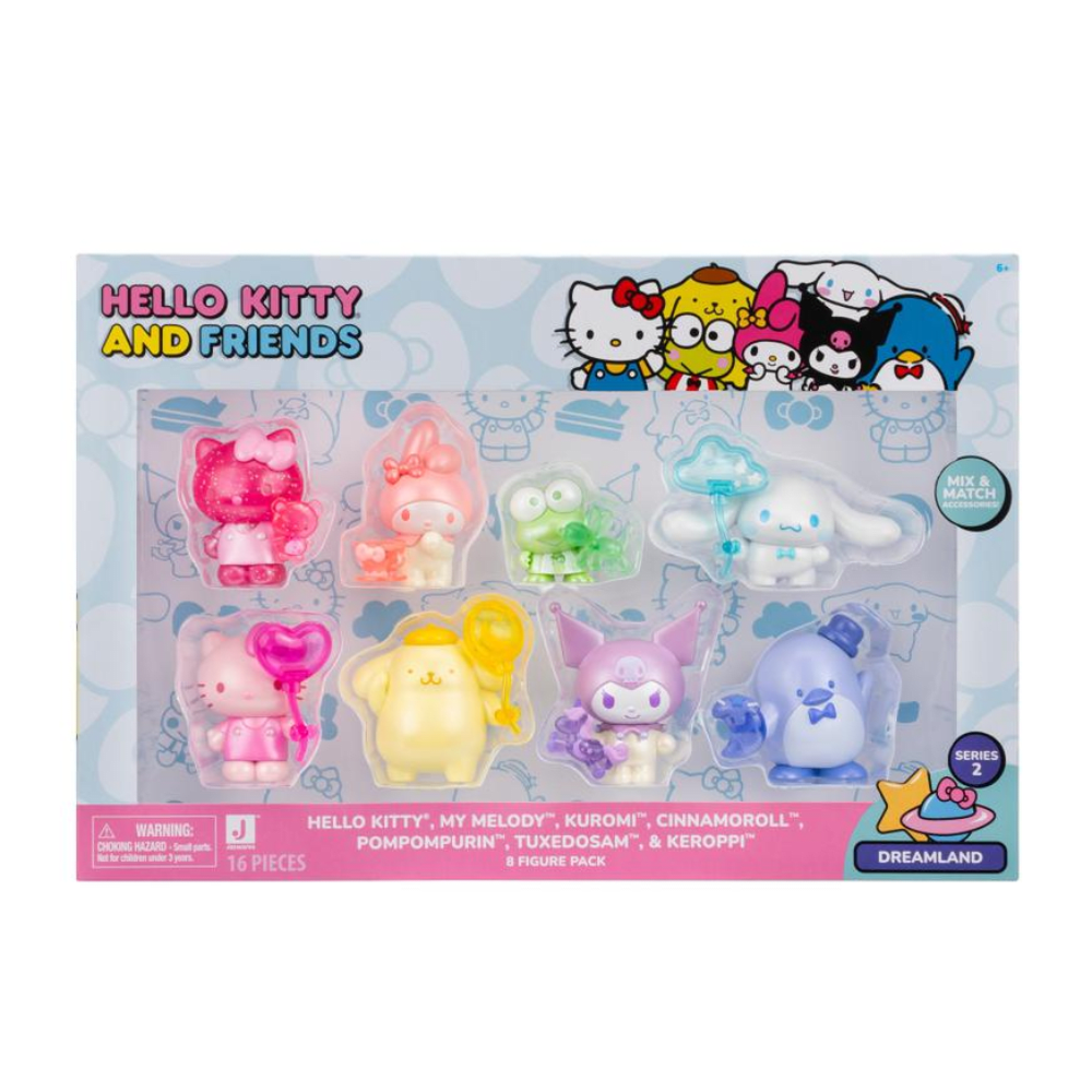 Pack x 8 figuras Hello Kitty y Sus Amigos5