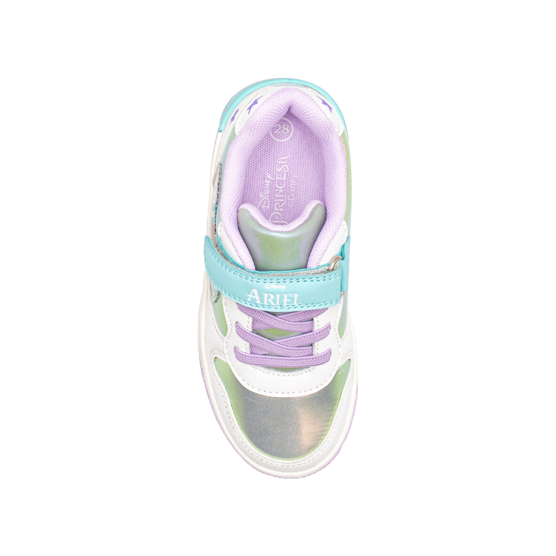Zapatilla Ariel La Sirenita urbana con luces niña2