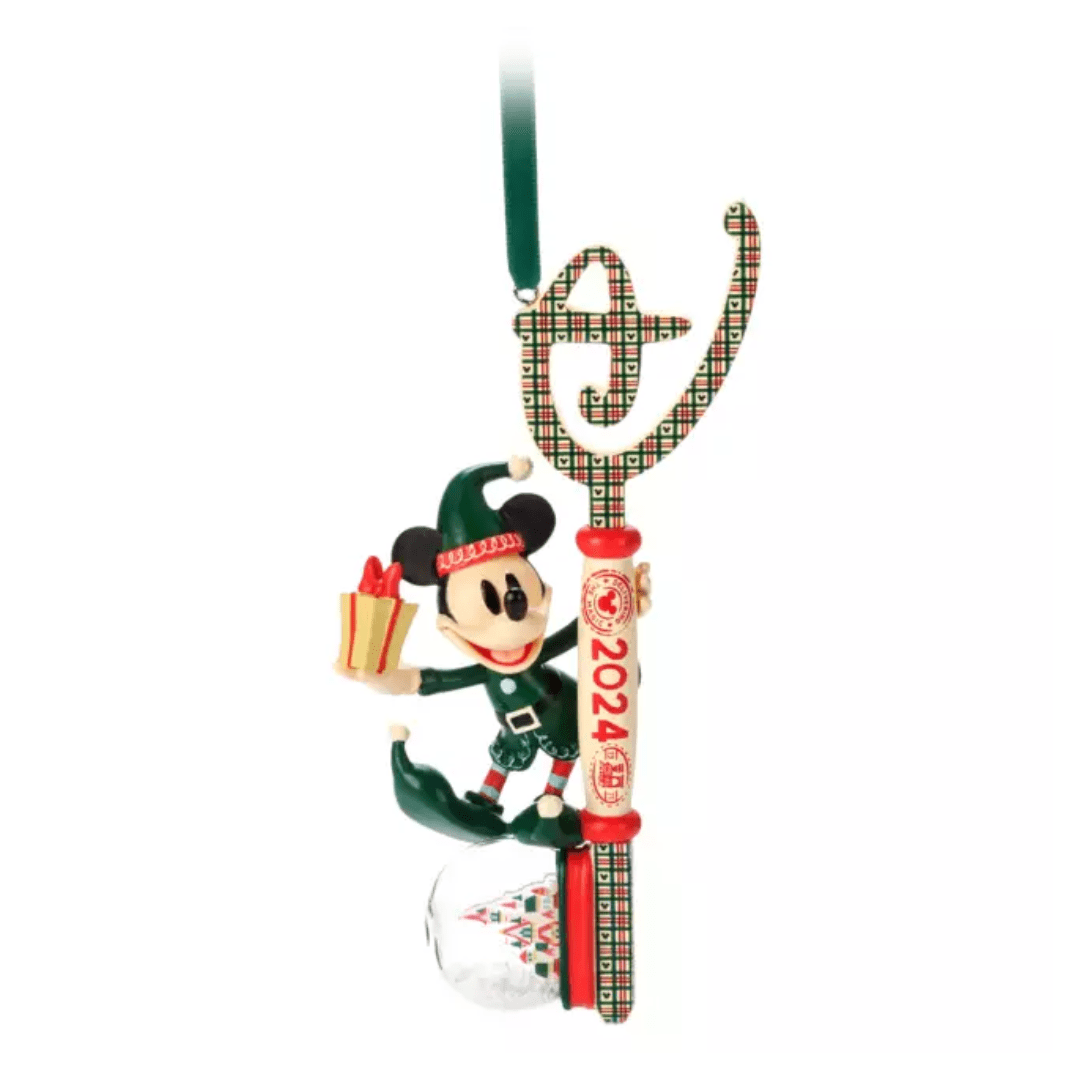 Ornamento Adorno Arbol Navidad Disney Store Llave Mickey Mouse 2024 0