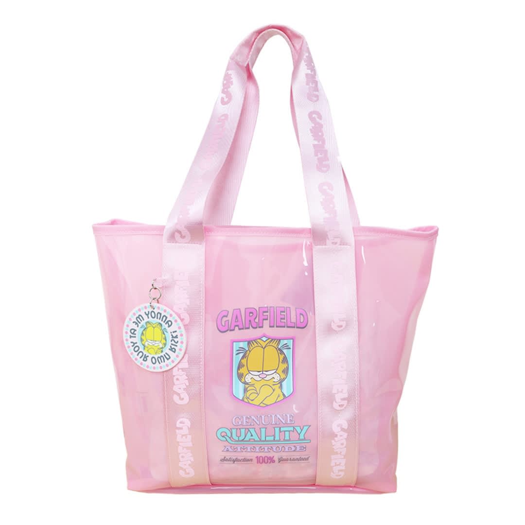 Pack Bolso de Playa Garfield Rosado + Neceser2