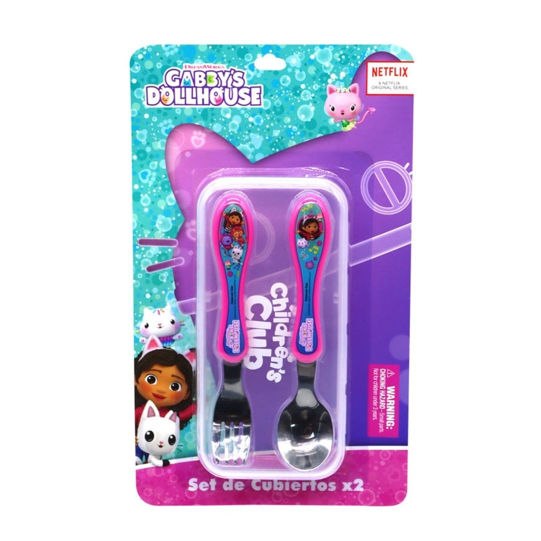 Set de Cubiertos Escolar Gabby’s Dollhouse2