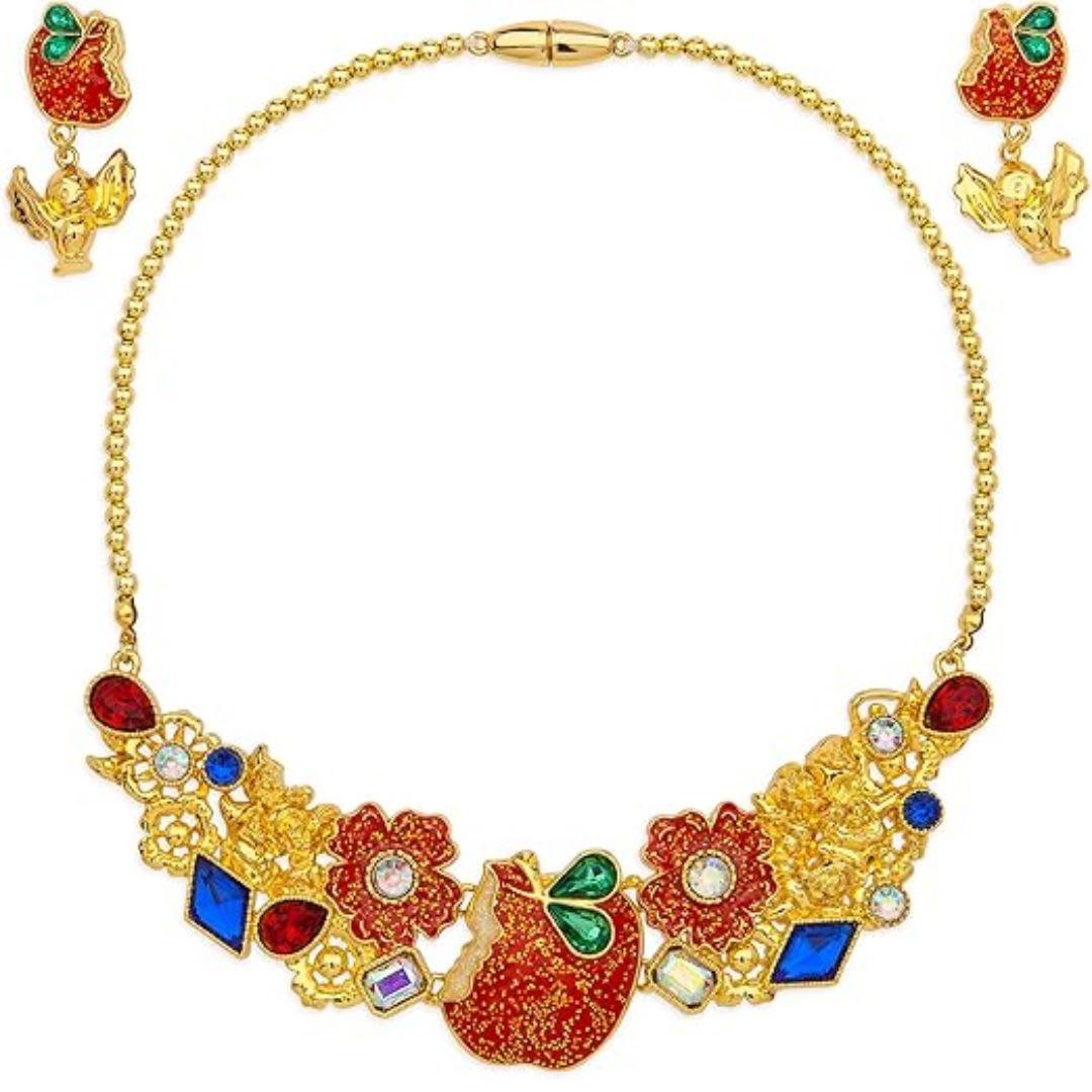 Set de Joyas Disfraz Niñas Princesa Blanca Nieves Disney Store 0