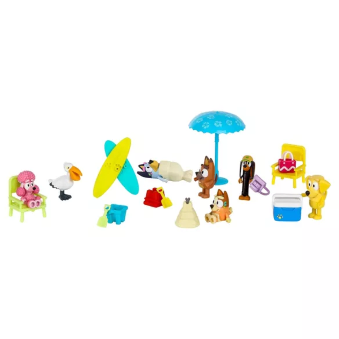Set de Figuras Deluxe Bluey Playa2