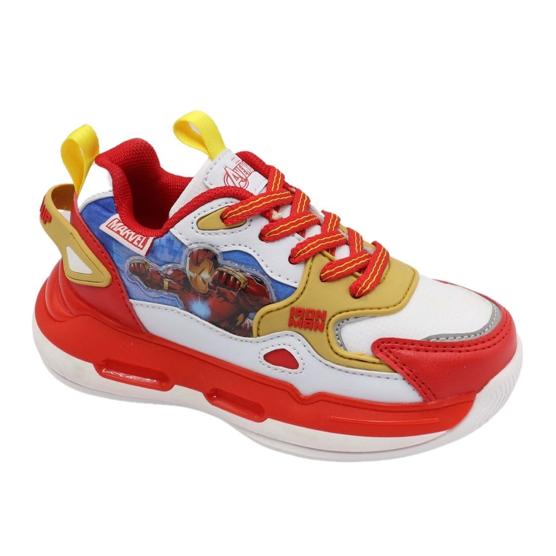 Zapatillas Niño Avengers Marvel Iron Man Rojo con Luces 0