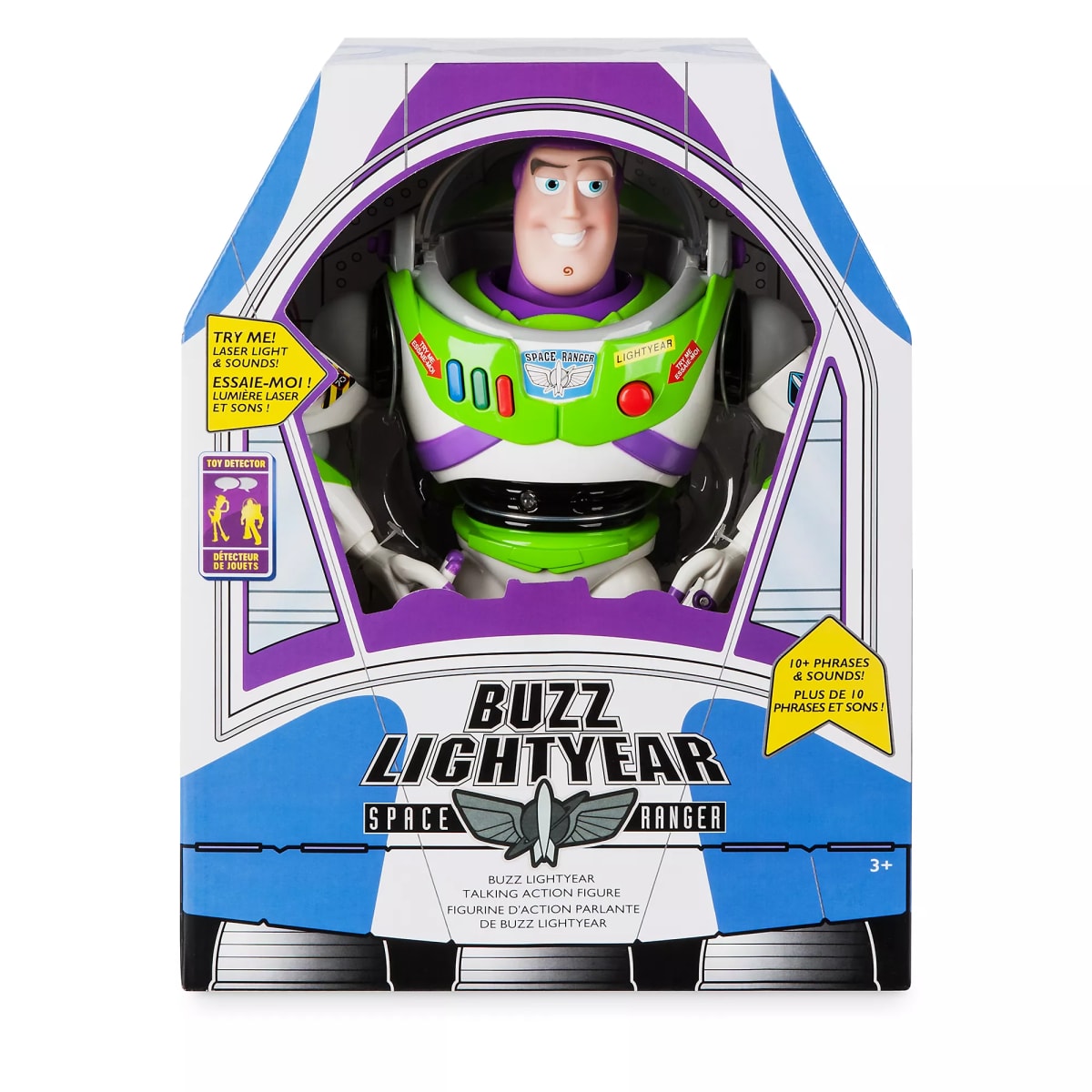 Muñeco Interactivo Disney Store Buzz Lightyear Toy Story 46