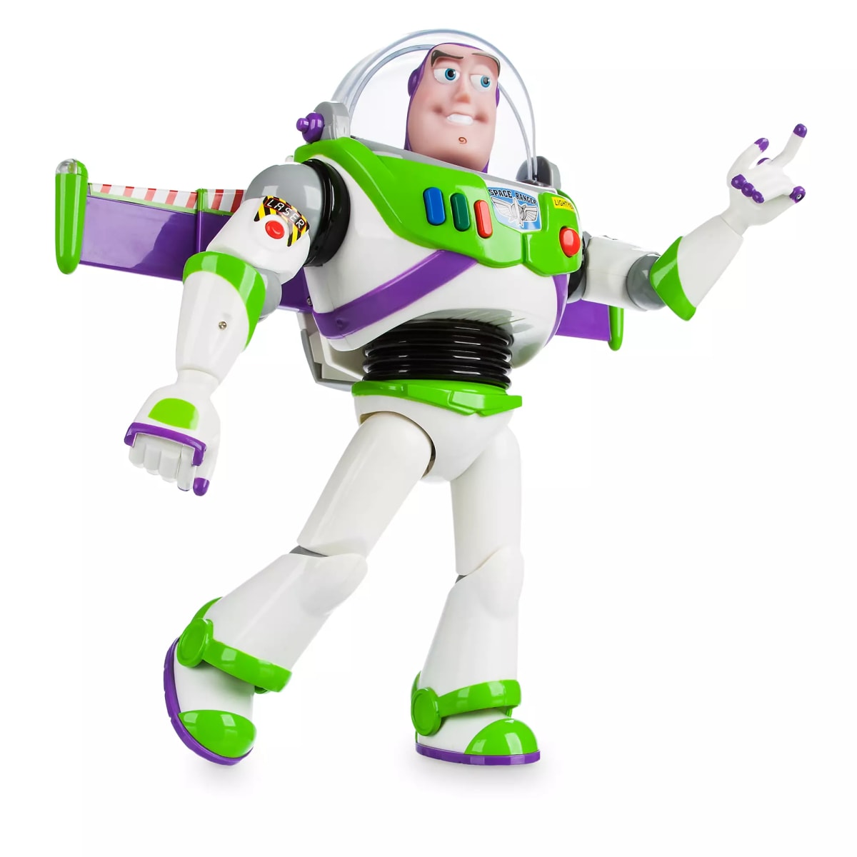 Muñeco Interactivo Disney Store Buzz Lightyear Toy Story 4 0