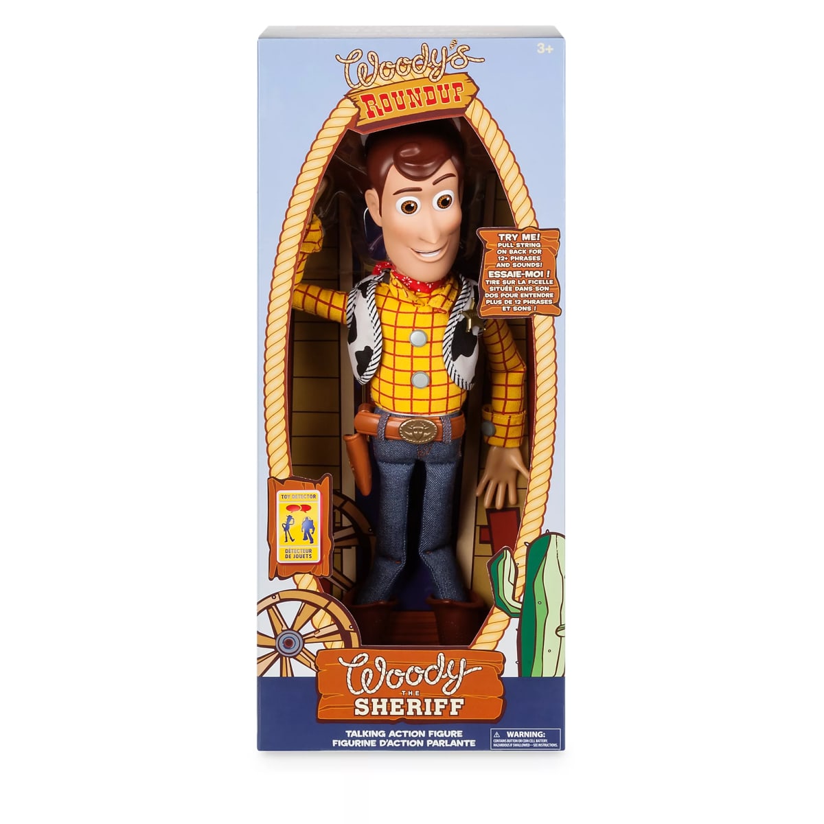 Muñeco Interactivo Disney Store Woody Toy Story 4 La Juguetería de Mamá