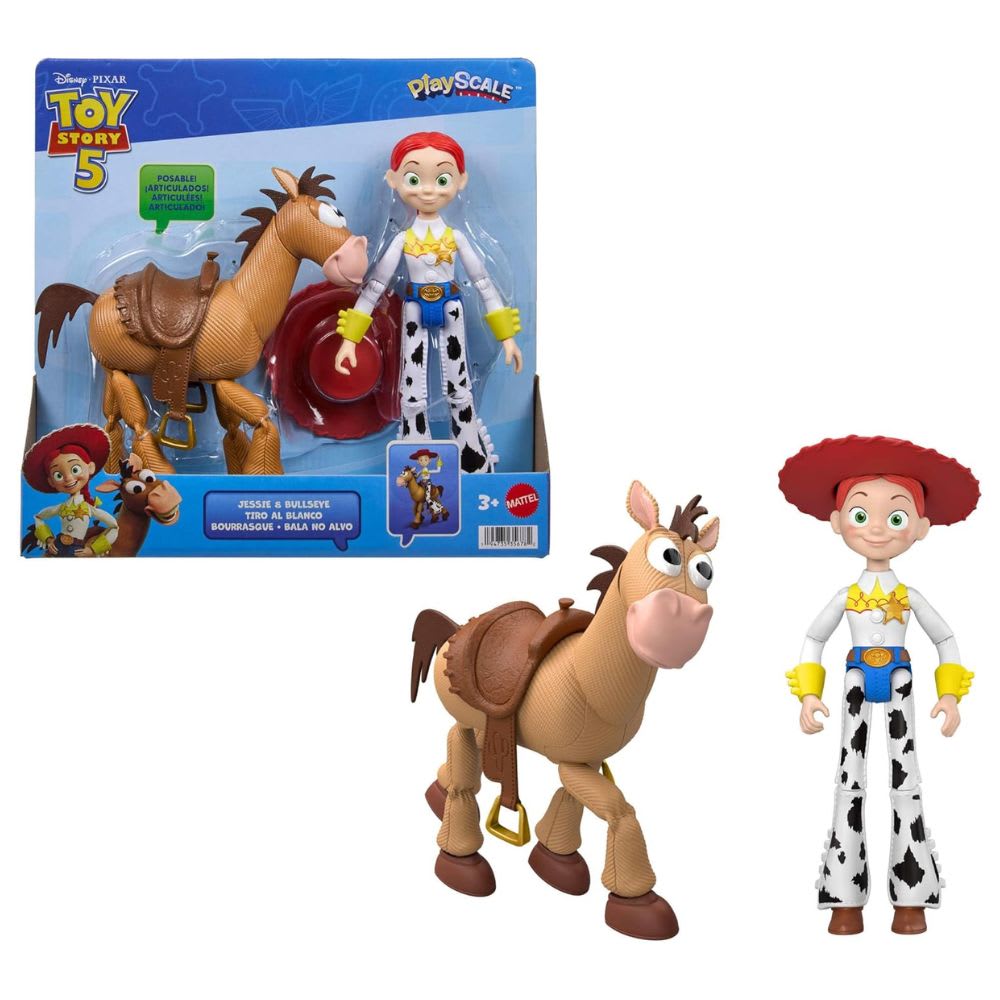 Set Figuras Articulables Toy Story 5 Jessie y Tiro al Blanco4