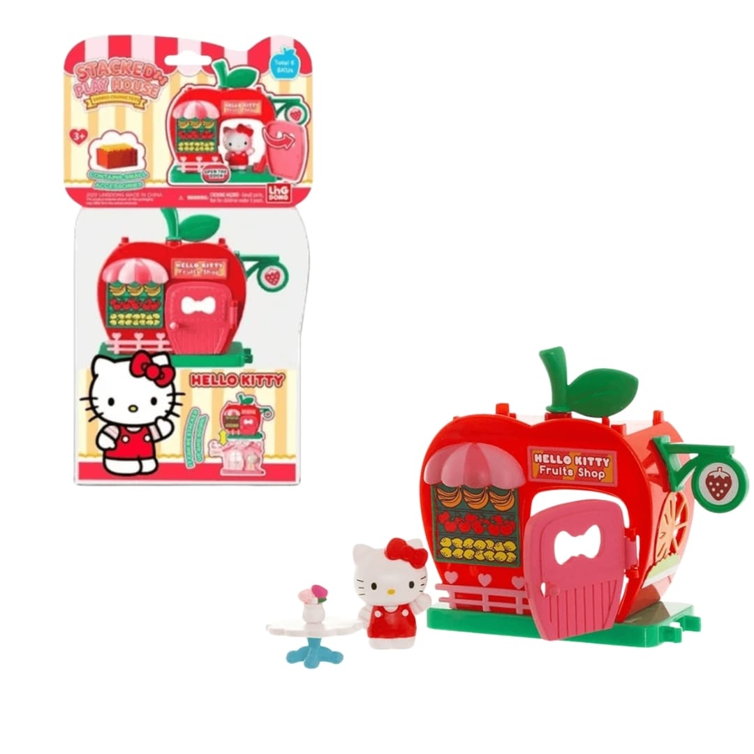 Keeppley Sanrio Hello Kitty - Set Armable Casa Urbana Apilable 0