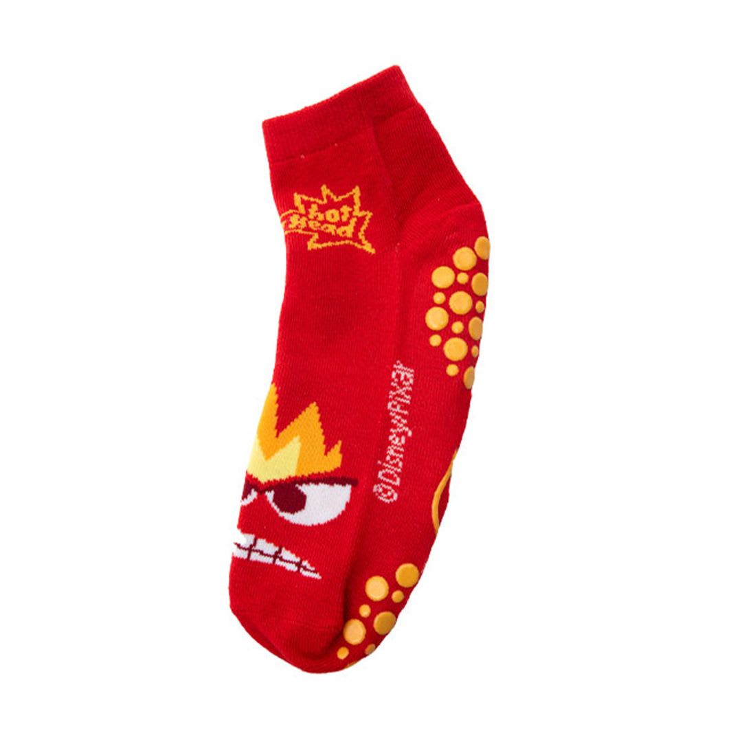 Medias Antideslizante Disney Intensamente Furia X Par3