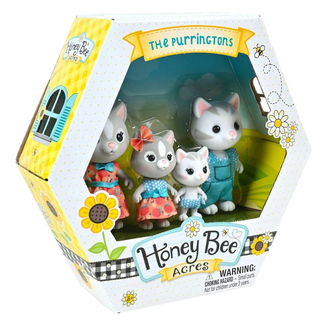 Pack Familia Gatitos Ternurines Honey Bee3