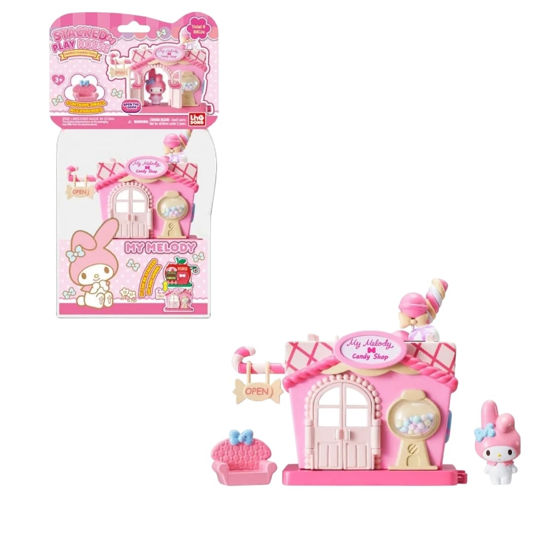Keeppley Sanrio My Melody - Set Armable Casa Dulce Apilable 0