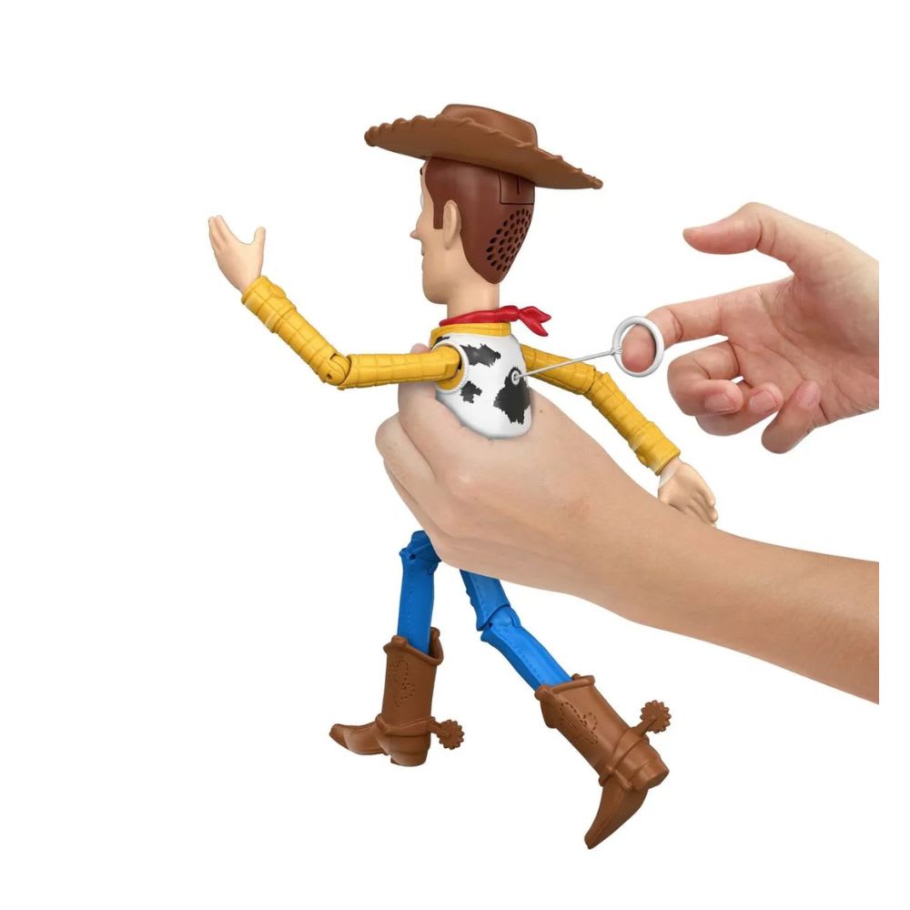 Figura Articulable Toy Story 5 Woody Con Sonido3