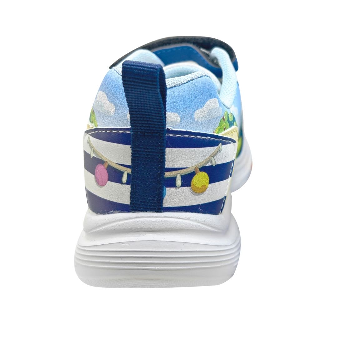 Zapatillas Niño Bluey Bingo Azul con Luces3