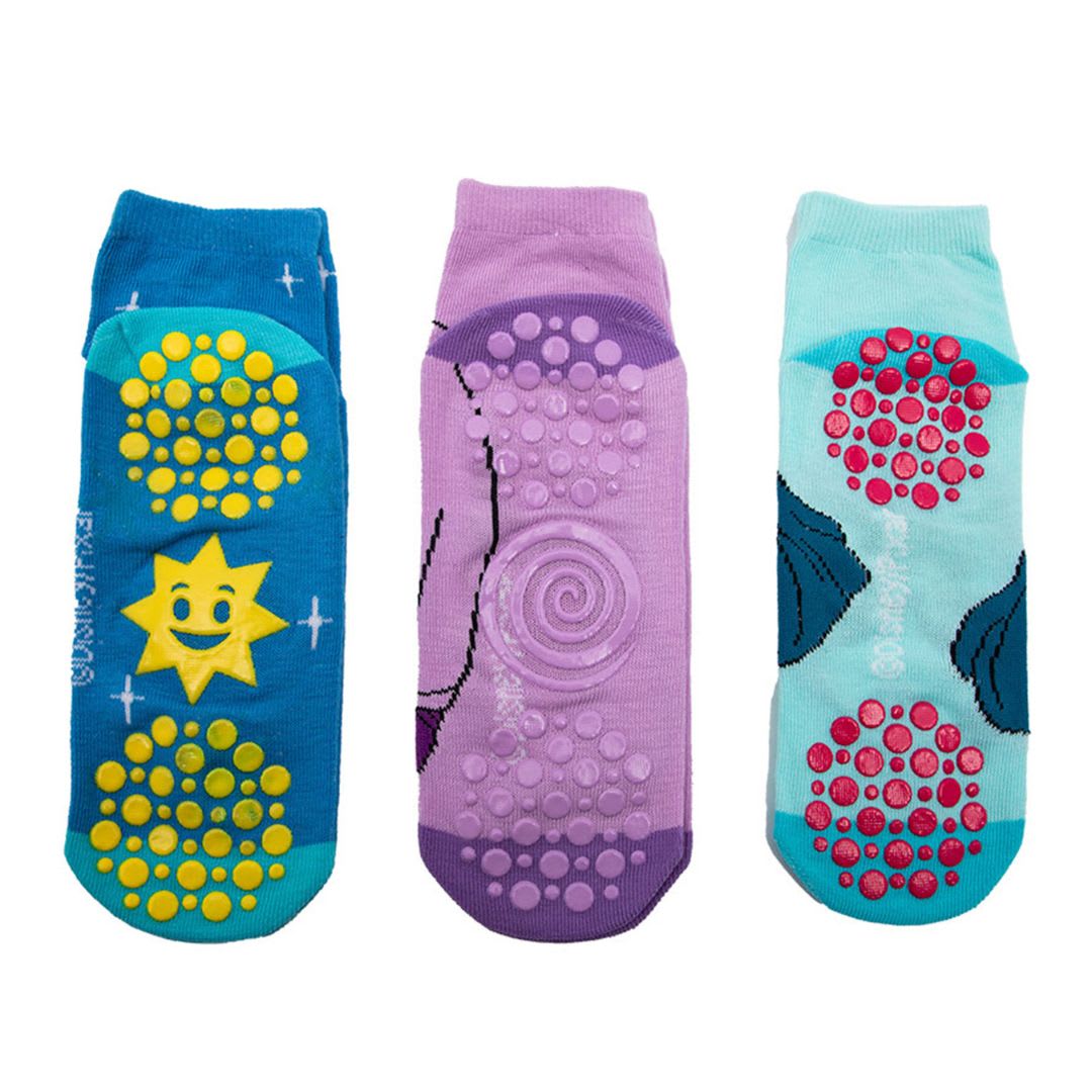 Medias Antideslizante Disney Intensamente Tripack3