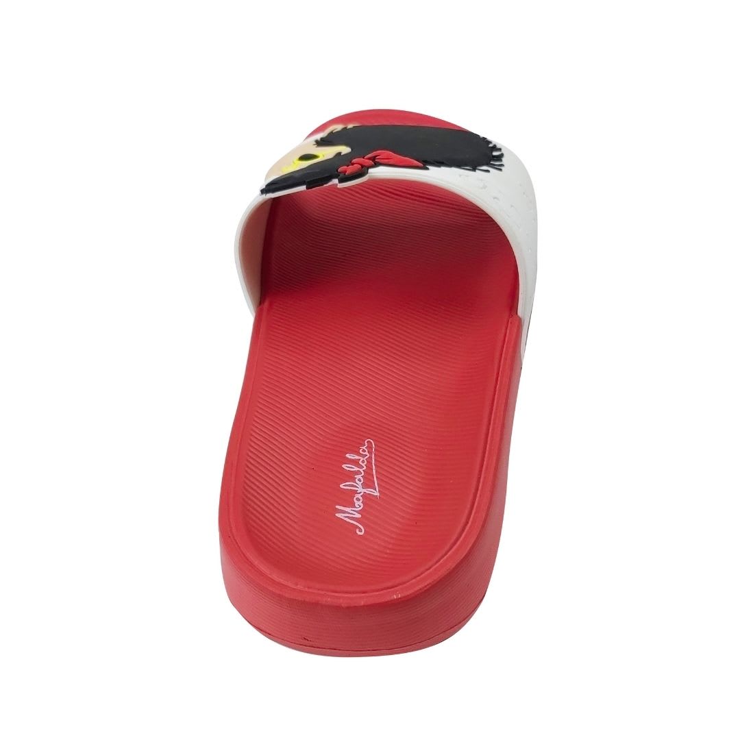 Sandalias Mujer Playeras Mafalda Rojo3