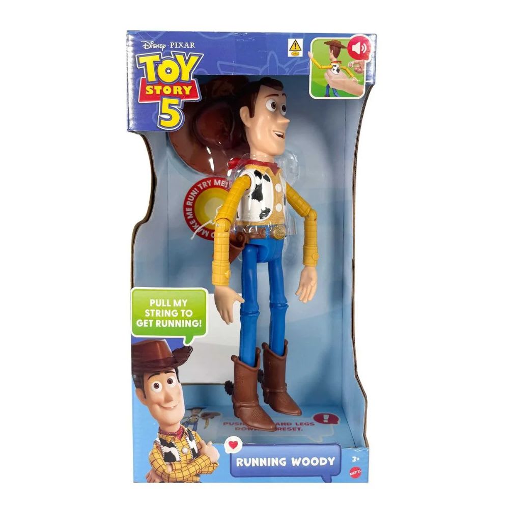 Figura Articulable Toy Story 5 Woody Con Sonido5