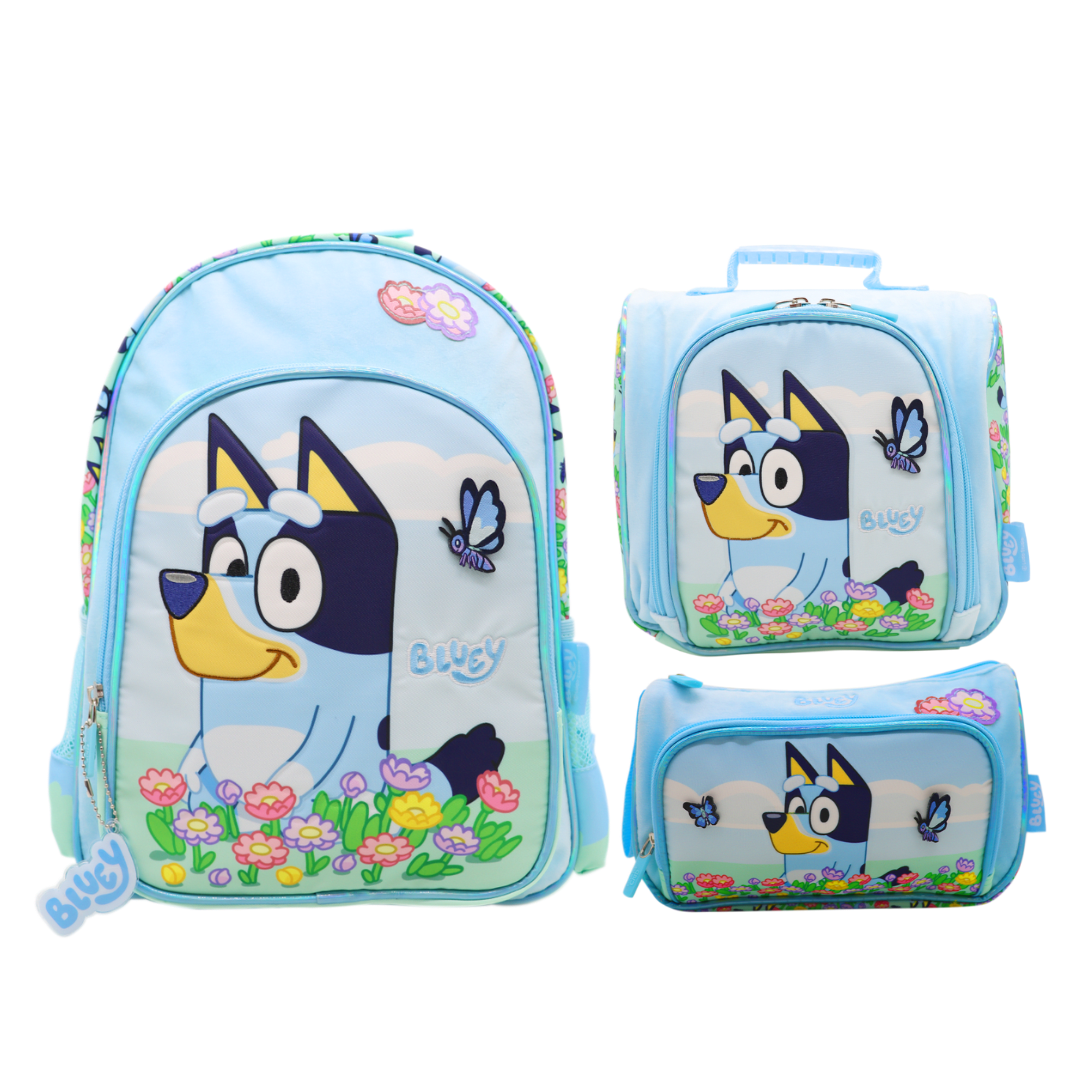 Pack Escolar Mochila Nido Bluey Niña 0