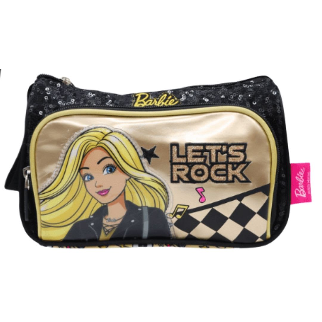 Maleta Oficio + Lonchera + Cartuchera Barbie Rockera4