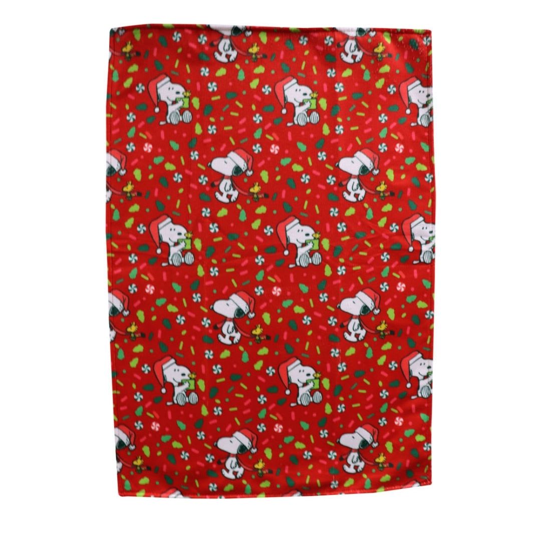 Set Secadores Navidad Cocina Snoopy x2 45x65cm Mod14