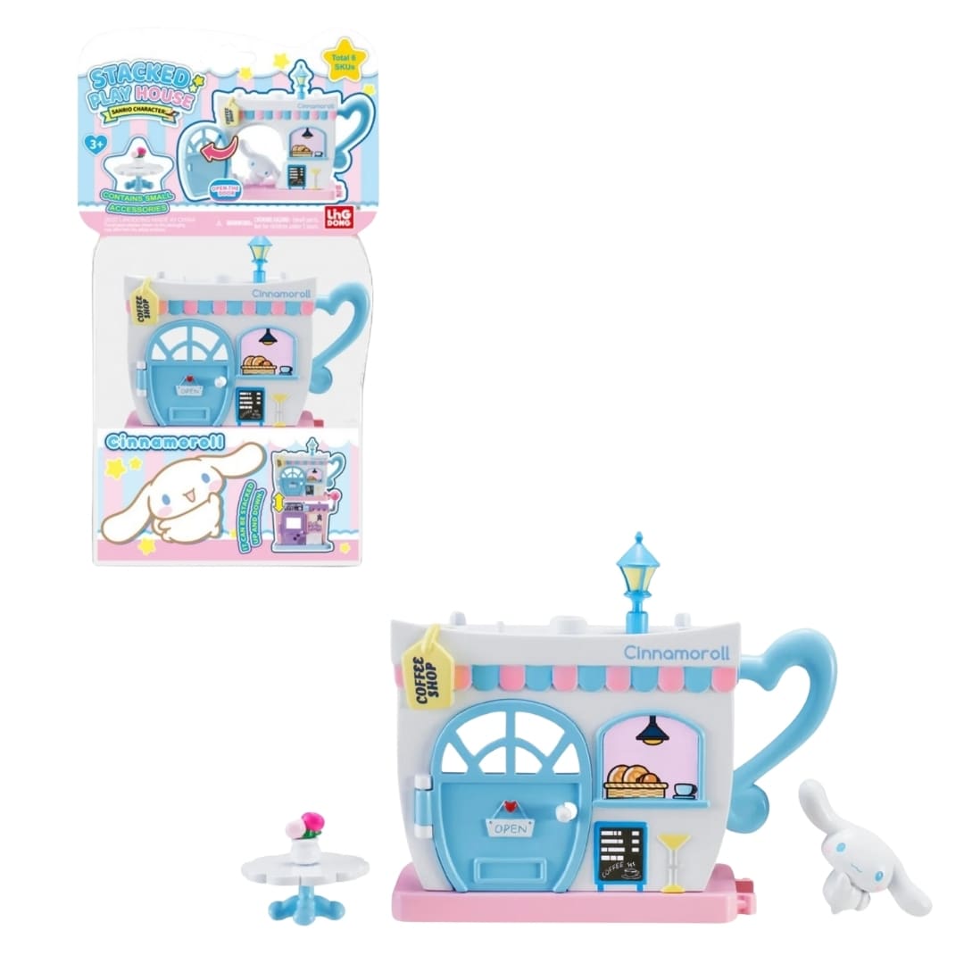 Keeppley Sanrio Cinnamoroll - Set Armable Casa Nube Apilable 0