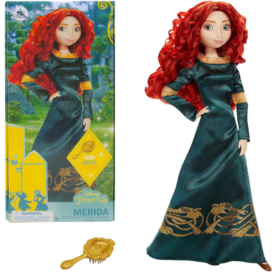 Muñeca Disney Store Princesa Clasica Merida Valiente 0