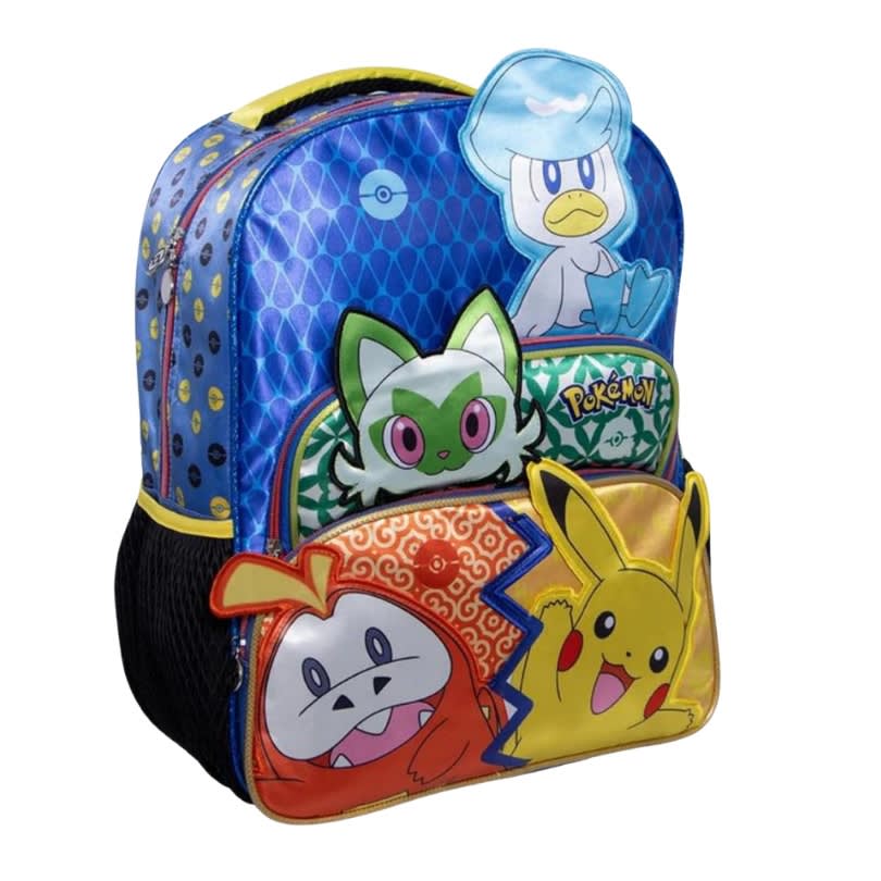Pack Mochila Pokemon y amigos Oficio2
