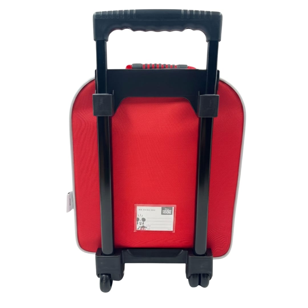 Pack Escolar Maleta Mickey Mouse Rojo Nido3