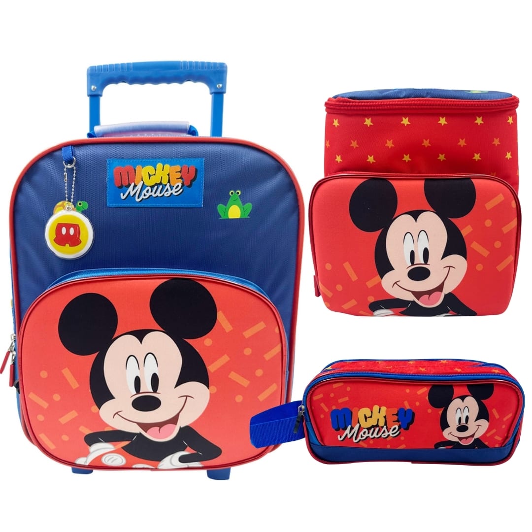 Pack Escolar Maleta Mickey Mouse Nido 0