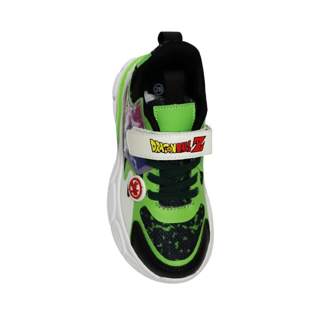 Zapatillas Niño Dragon Ball Goku Verde con Luces2