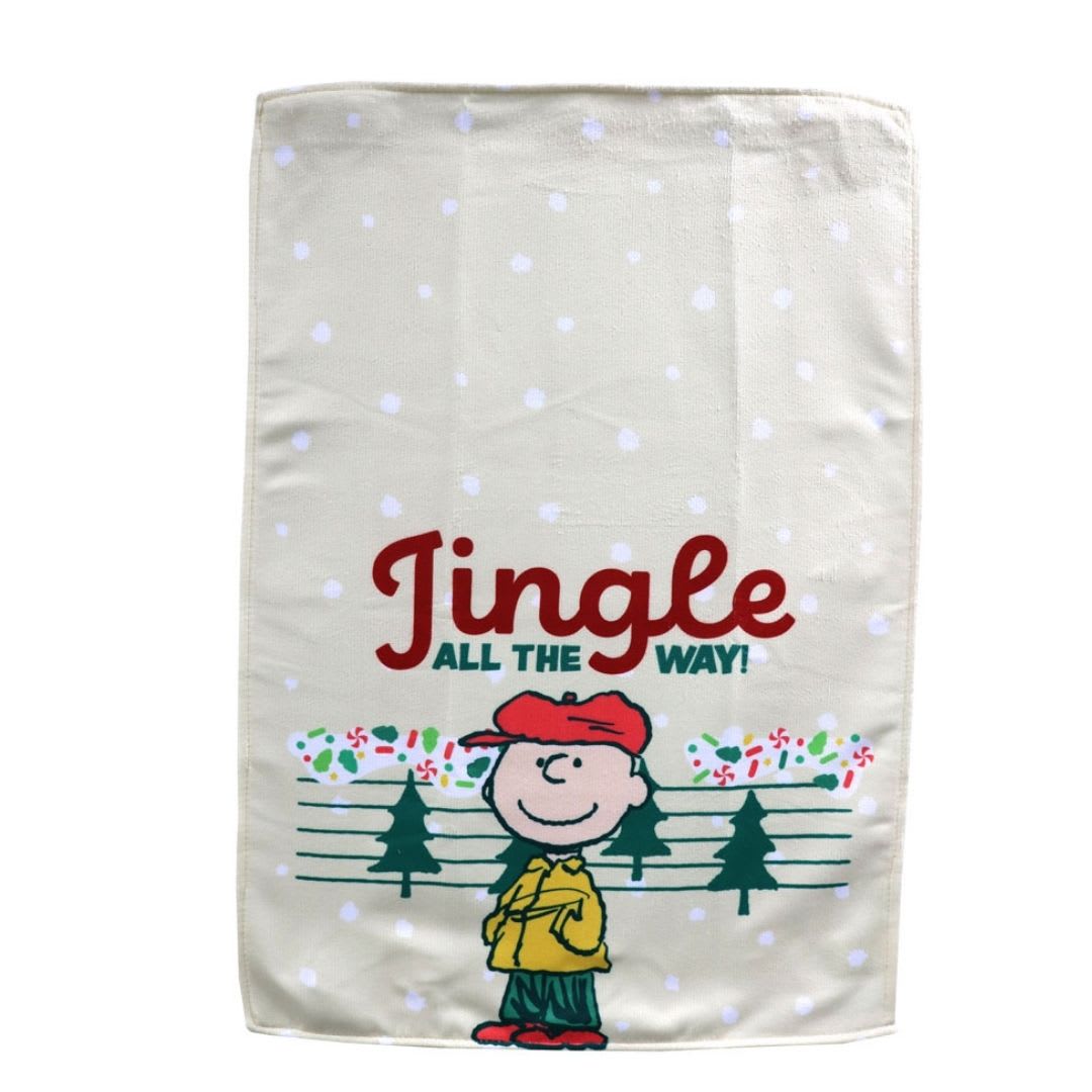 Set Secadores Navidad Cocina Snoopy x2 45x65cm Mod23