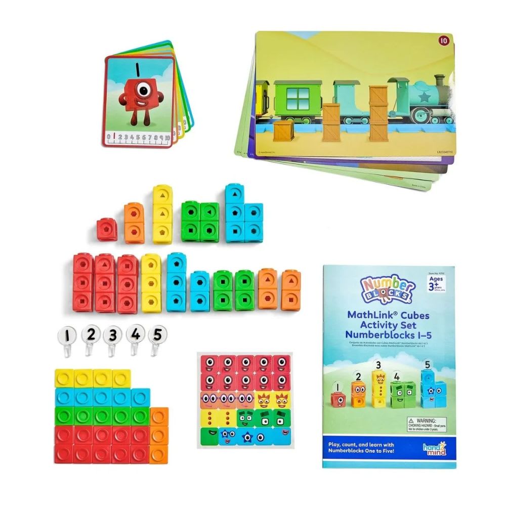 Numberblocks Set Cubos 1-5 Didactico Number Blocks6