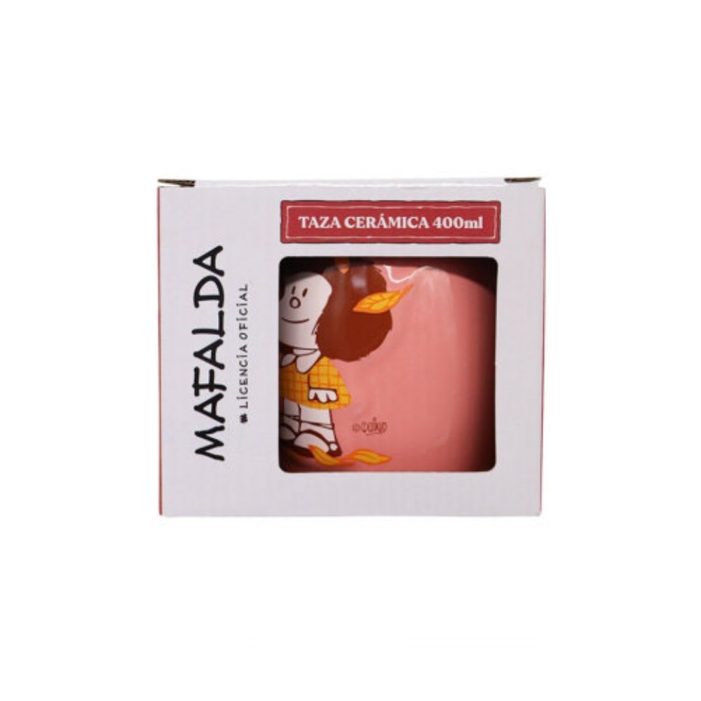 Mug Taza Mafalda 400 ml Rojo3