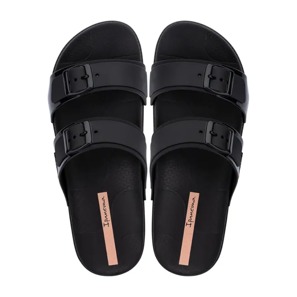 Sandalias Mujer Casual Ipanema Print Negro2