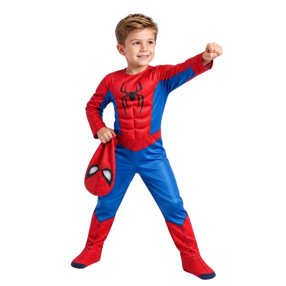 Disfraz Spiderman Hombre Araña Marvel Niño4