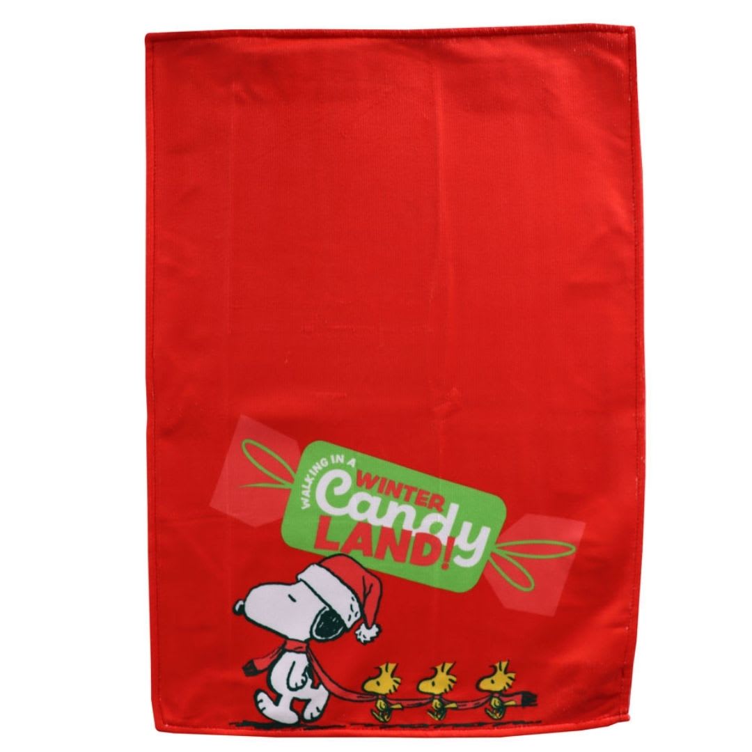 Set Secadores Navidad Cocina Snoopy x2 45x65cm Mod32