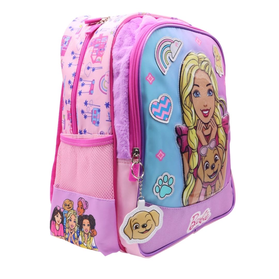 Pack Escolar Mochila Barbie y su mascota Oficio2