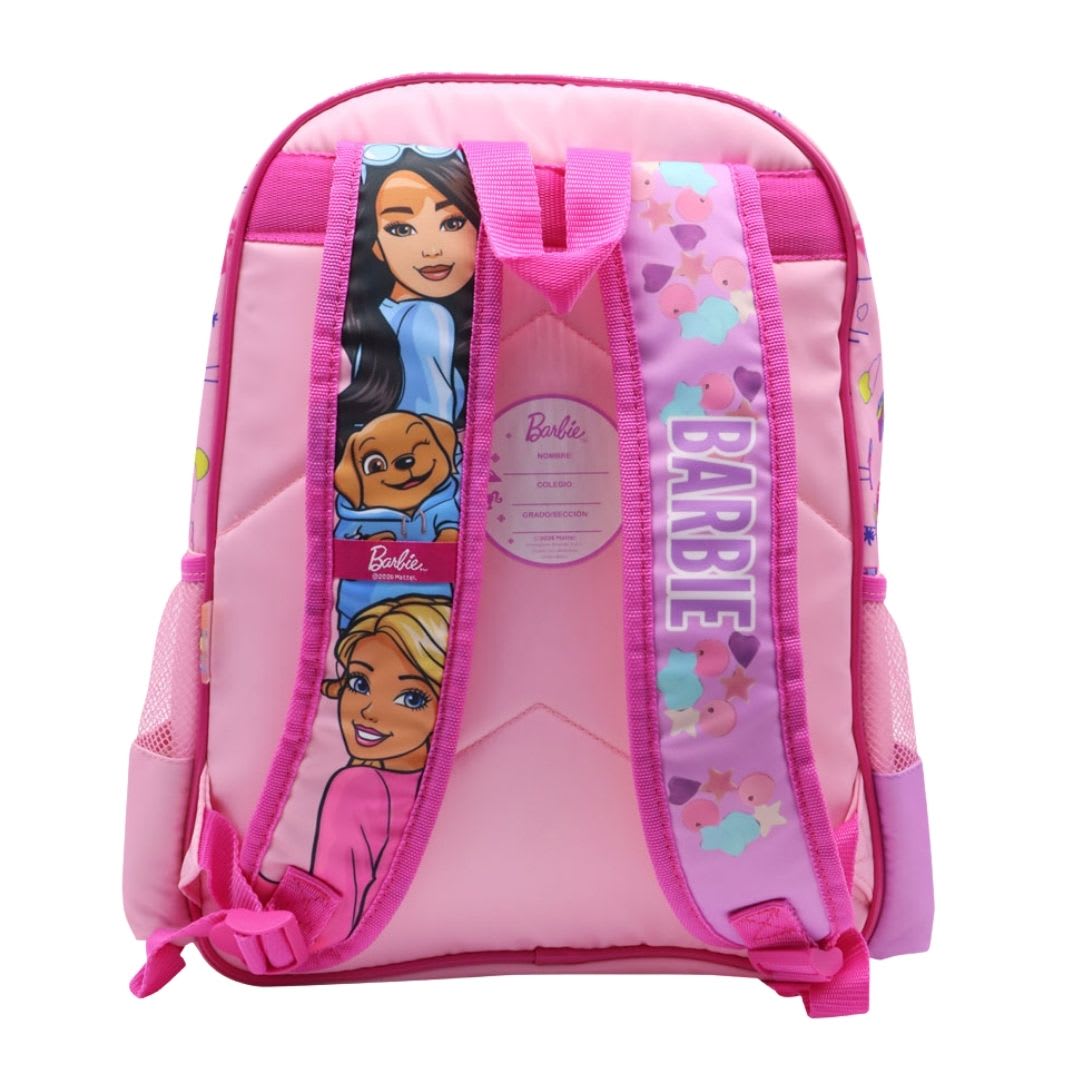 Pack Escolar Mochila Barbie y su mascota Oficio3