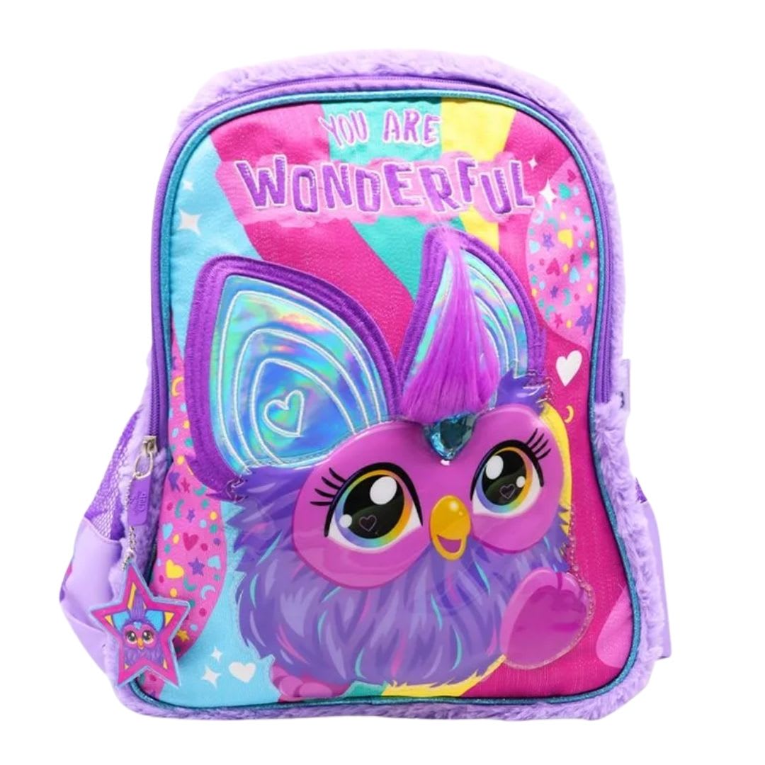 Mochila Oficio + Lonchera + Cartuchera Furby2