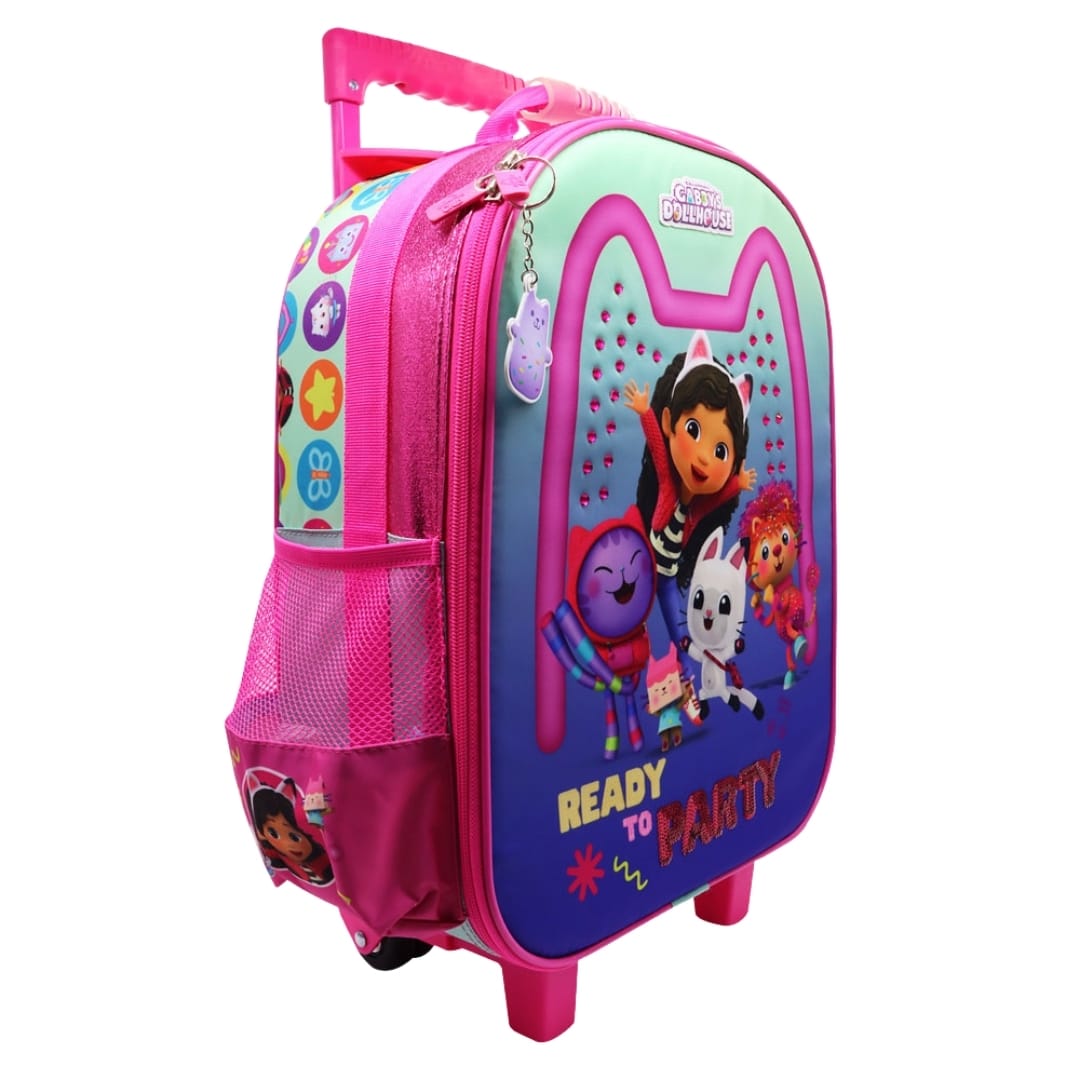 Pack Escolar Maleta Gabby Dollhouse Fiesta Oficio2