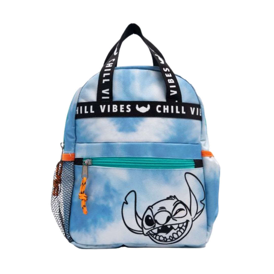 Mini Mochila Stitch Celeste 0