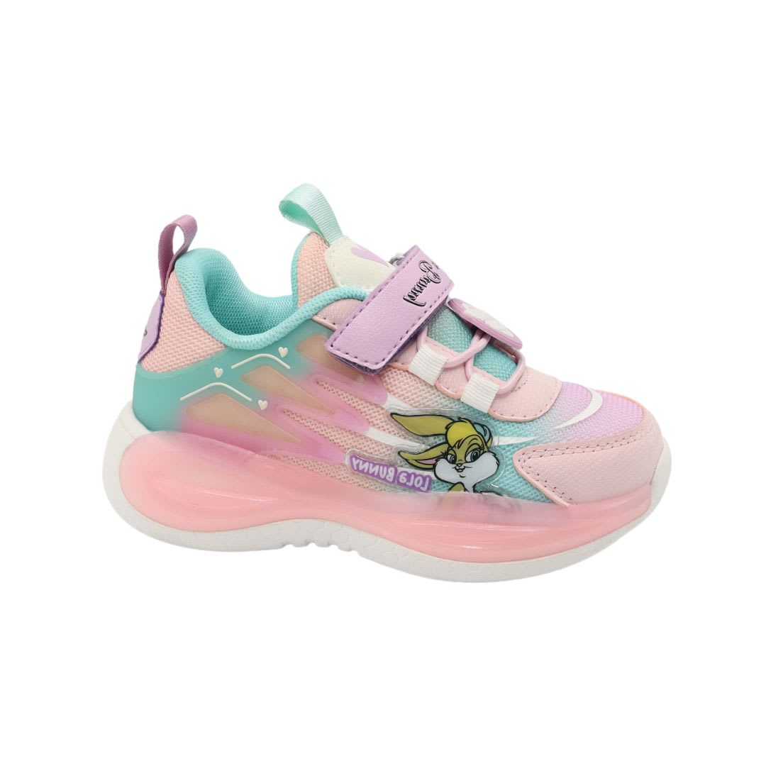 Zapatillas Niña Looney Tunes Lola Bunny Lila con Luces2